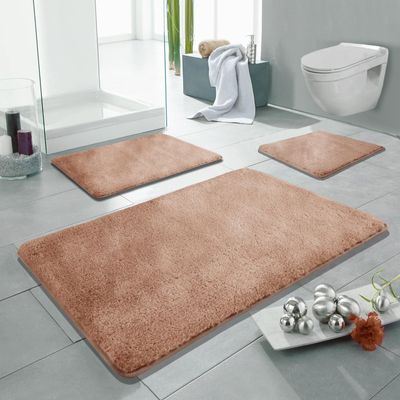 Linden Berg Bath Mat Apricot Beige 60 x 100 cm