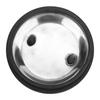 Stainless Steel Milking Bucket Lid and Gasket, Two Openings, 20.5 cm view 3