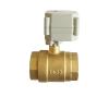 Motorized 2-Way Brass Ball Valve, 1-1/4 in, Normally Closed, DN32 BSP, AC 110–230 V view 1