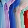 Yurosiay Black Tulle Fabric, 25 m x 160 cm, Sheer Soft Tulle Mesh for Wedding and Craft Décor view 2