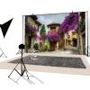 YongFoto 3.5 x 2.5 m Italian Old Village Photography Backdrop view 2