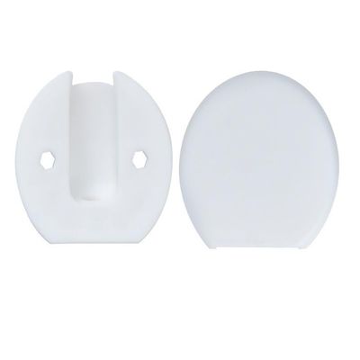 JXZDH Desk Cable Grommet with Brush, White