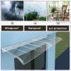 Door Awning, Window Rain Shelter for Front and Back Door Porches, Transparent Polycarbonate Garden Canopy, Windproof Outdoor Sun Awning, Custom Size (40 x 290 view 2