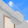 Door Awning, Window Rain Shelter for Front and Back Door Porches, Transparent Polycarbonate Garden Canopy, Windproof Outdoor Sun Awning, Custom Size (40 x 290 view 4