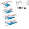 Blue Door Awning, 60/80/100/120/150 cm, Polycarbonate Cover view 4