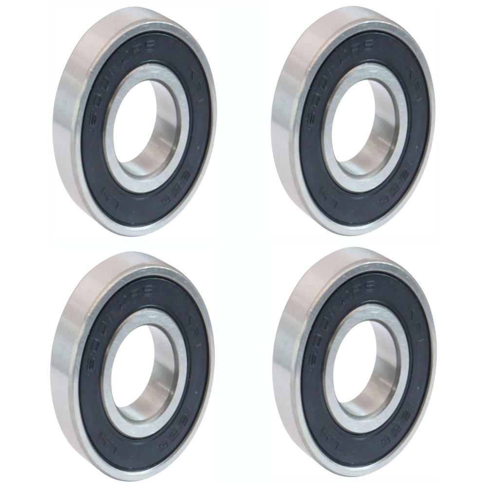 SECURA 4-Pack Ball Wheel Bearings Compatible with Alpina Power 48 LSHK BW Lawn Mower