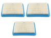 SECURA 3-Pack Air Filters Compatible with Mountfield M65 OHV Engine view 1
