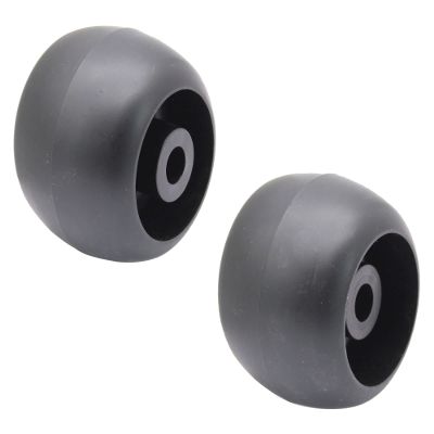 SECURA 2-Pack Support/Deck Wheels (79 x 64.5 mm), Compatible with Atco GTL 48HR Twin 4WD Lawn Tractor