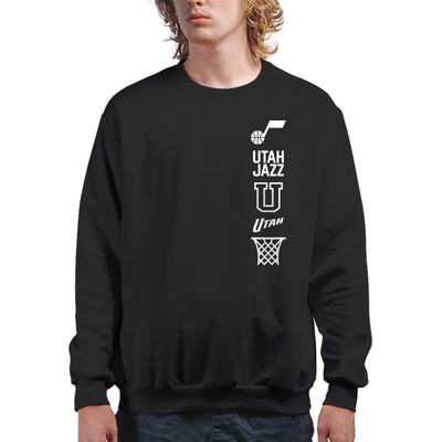 Junk Food NBA LC Stacked Logo Officially Licensed Adult Crew Fleece