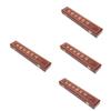 Lurrose 4-Piece Wooden Box Set for Folding Fans view 1