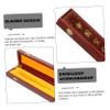 Lurrose 4-Piece Wooden Box Set for Folding Fans view 3