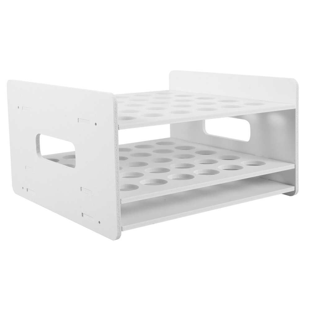 Lurrose Scissors Organizer, 30-Compartment Desktop Rack
