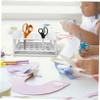 Lurrose Scissors Organizer, 30-Compartment Desktop Rack view 3