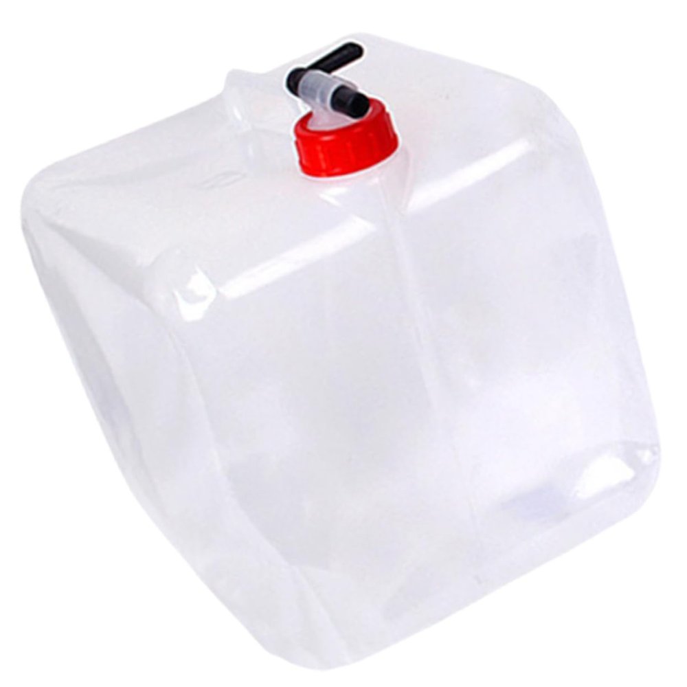 Anneome 15L Foldable Camping Water Container with Spigot