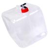 Anneome 15L Foldable Camping Water Container with Spigot view 1