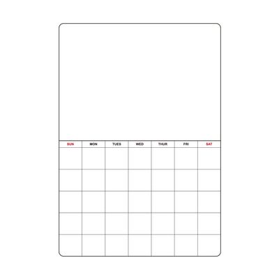 Dry-Erase Magnetic Refrigerator Calendar Planner