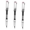 Tofficu 3-Piece Transparent Fountain Pen Set with Fine EF Nibs view 1