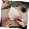 SEWACC 3-Piece Multifunctional Calligraphy Ink Set with Frog and Lotus Leaf Design view 3
