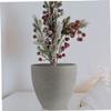 Parliky Round Resin Flower Pot with Drainage, Large, for Plants view 2