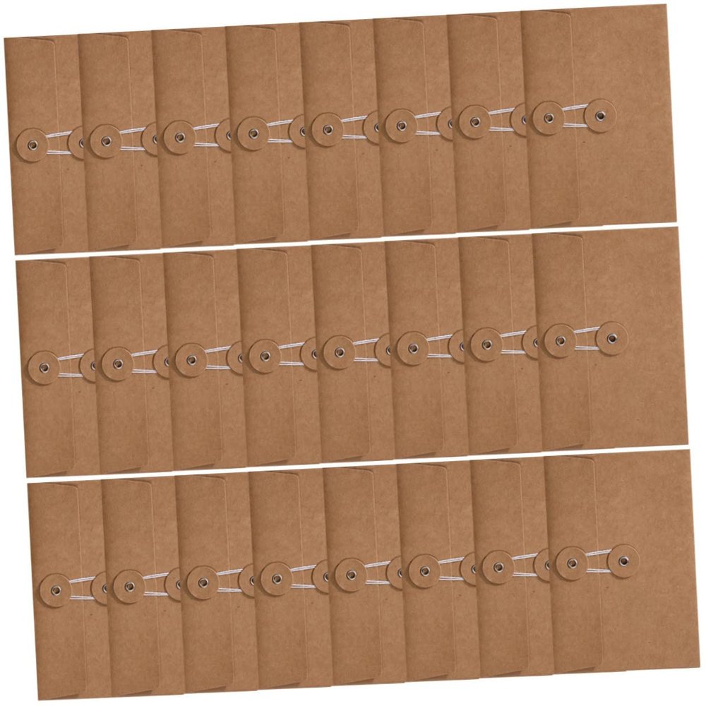 Parliky Kraft Paper Envelopes, Vintage Style, 30-Pack