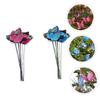 20-Piece Butterfly PVC Garden Stakes for Flower Pots view 3