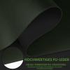 Multifunctional Double-Sided Desk Pad, Waterproof PU Leather, Dark Green + Black, 90 x 43 cm view 4
