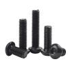 HUPUZON M8, 10-Piece Round Stainless Steel or Black G10.9 Hex Socket Screws with Button Head view 3