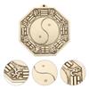 STOBAZA Set of 3 Brass Feng Shui Taiji Bagua Wall Ornaments view 2