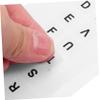 CAXUSD 14-Sheet Practical Alphabet Index Tabs, White Adhesive Paper Page Markers for Folders and Books view 2