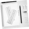 CAXUSD 14-Sheet Practical Alphabet Index Tabs, White Adhesive Paper Page Markers for Folders and Books view 4