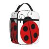 Zhengjia Ladybug Insulated Lunch Bag for Women, Men & Kids view 2
