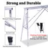 asdchZen Folding Scaffold, 30/40 cm Wide, Portable Galvanized Steel view 4