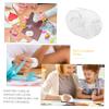 5-Piece Plastic Tape Cutters for Washi Tape, Transparent view 2