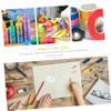 5-Piece Plastic Tape Cutters for Washi Tape, Transparent view 3