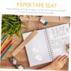 5-Piece Plastic Tape Cutters for Washi Tape, Transparent view 4