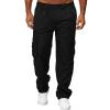 WAZHAKU Men's Cargo Jogger Pants view 3