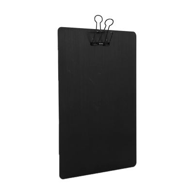 LetCart Metal Drawing Board Clipboard for Writing and Drawing, Wear-Resistant, Hanging, Black, 40 cm Long