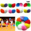 AYWTIUN Cheerleader Pom-Poms, 1 Pair, Dark Orange Double view 4