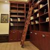 AYVADA Rolling Ladder Hardware Kit, Sliding Library Ladder Hardware, Ladder Not Included, 3.3–20 ft, Rustic Black view 3