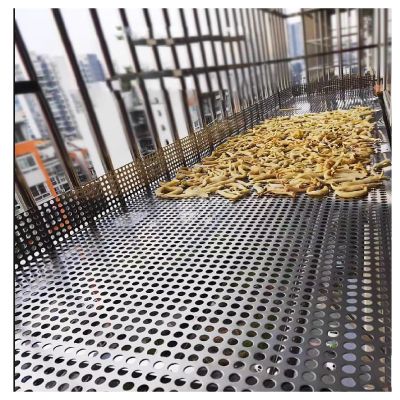 IBOWZ 304 Stainless Steel Perforated Sheet, 10 mm Holes