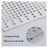 IBOWZ 304 Stainless Steel Perforated Sheet, 10 mm Holes view 4