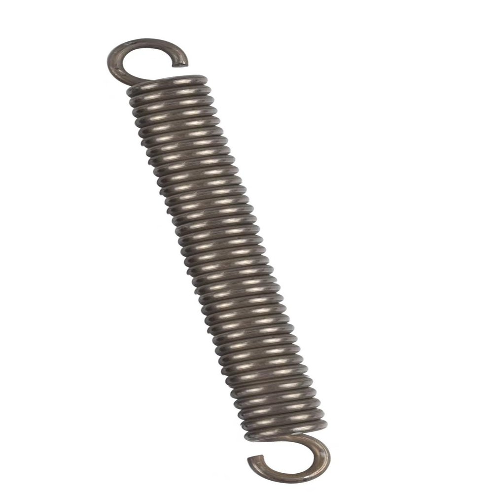 1-Piece Extension Spring with Hook, 270 mm, 4.0 mm Wire Diameter, 22 mm Outer Diameter