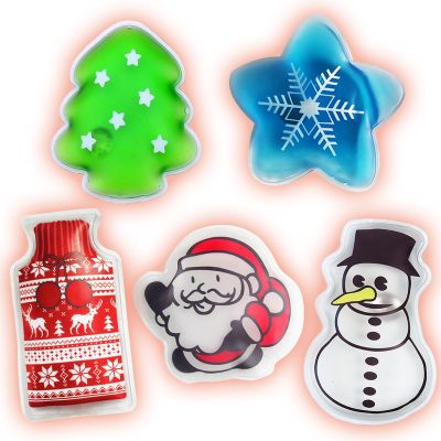 Reusable Pocket Warmers, 5-Pack, Christmas Designs