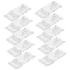 PartyKindom 40-Piece Transparent Acrylic Latch Set for Jewelry Boxes, Small Cabinets and Vintage Furniture view 1