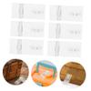 PartyKindom 40-Piece Transparent Acrylic Latch Set for Jewelry Boxes, Small Cabinets and Vintage Furniture view 4