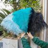 VGHJYNM 10 Large White Ostrich Feathers, 15–55 cm, for Party and Carnival Decorations, DIY Supplies, Purple, 50–55 cm, 20–22 in view 4