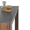 MODESTO Bar Table, Anthracite/Old-Style Look, 115 x 103 x 50 cm view 3