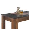 MODESTO Bar Table, Anthracite/Old-Style Look, 115 x 103 x 50 cm view 4