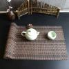 Bamboo Table Runner, Non-Slip Wooden Placemat Roll, 47 x 79 in (120 x 200 cm) view 3