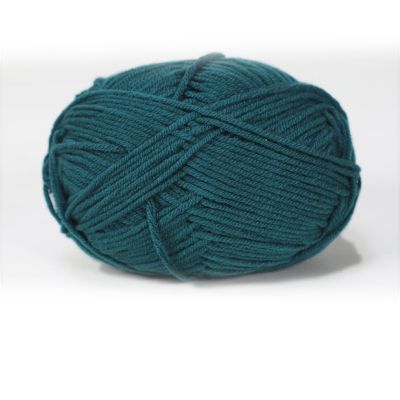 Benyong 5-Pack 250 g Cotton Crochet Yarn, Thick Yarn for Potholders, Dark Blue